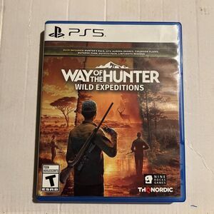 Way of the Hunter Wild Expeditions for PlayStation 5 Great Condition